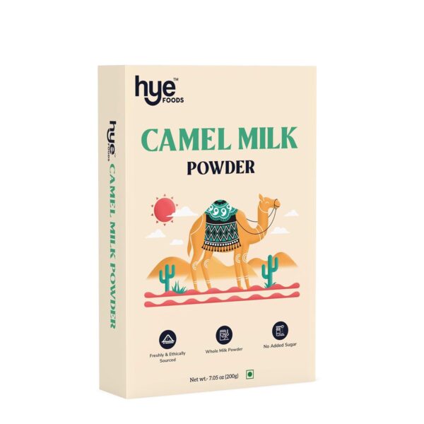Camel Milk Powder | Good for Height Growth Milk Allergies and Immunity High Nutrition Pure & Natural 200g