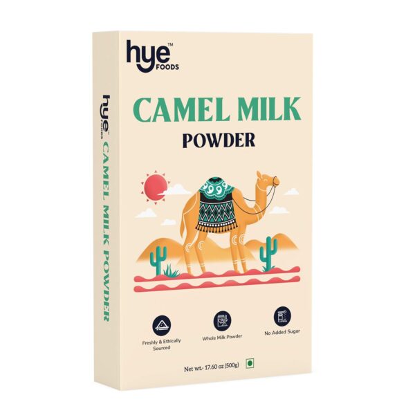 Camel Milk Powder | Good for Height Growth Milk Allergies and Immunity High Nutrition Pure & Natural 500g