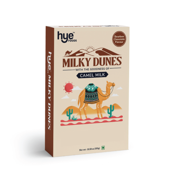 HYE FOODS Milky Dunes Bourbon Chocolate Camel Milk Powder | 300 gms