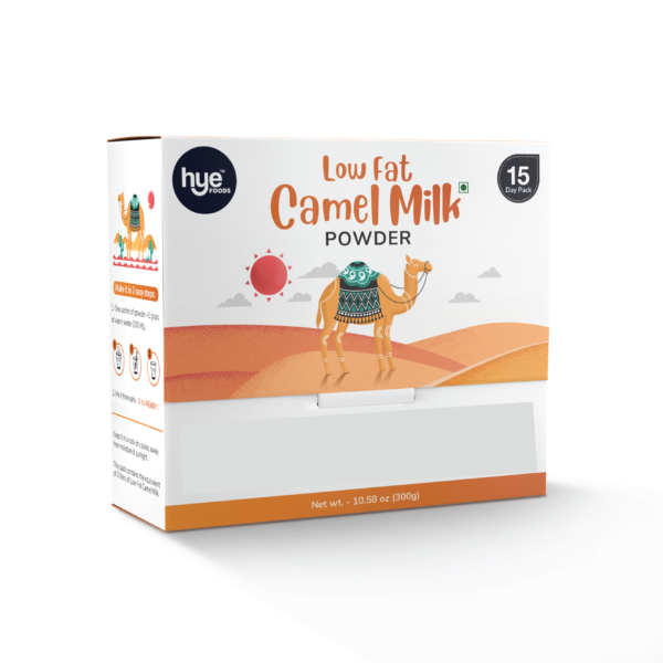 Low Fat Camel Milk Powder ।15 * 20gm । 300gms